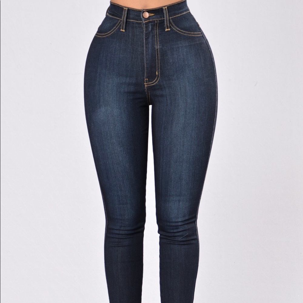 Classic high waist skinny jeans
